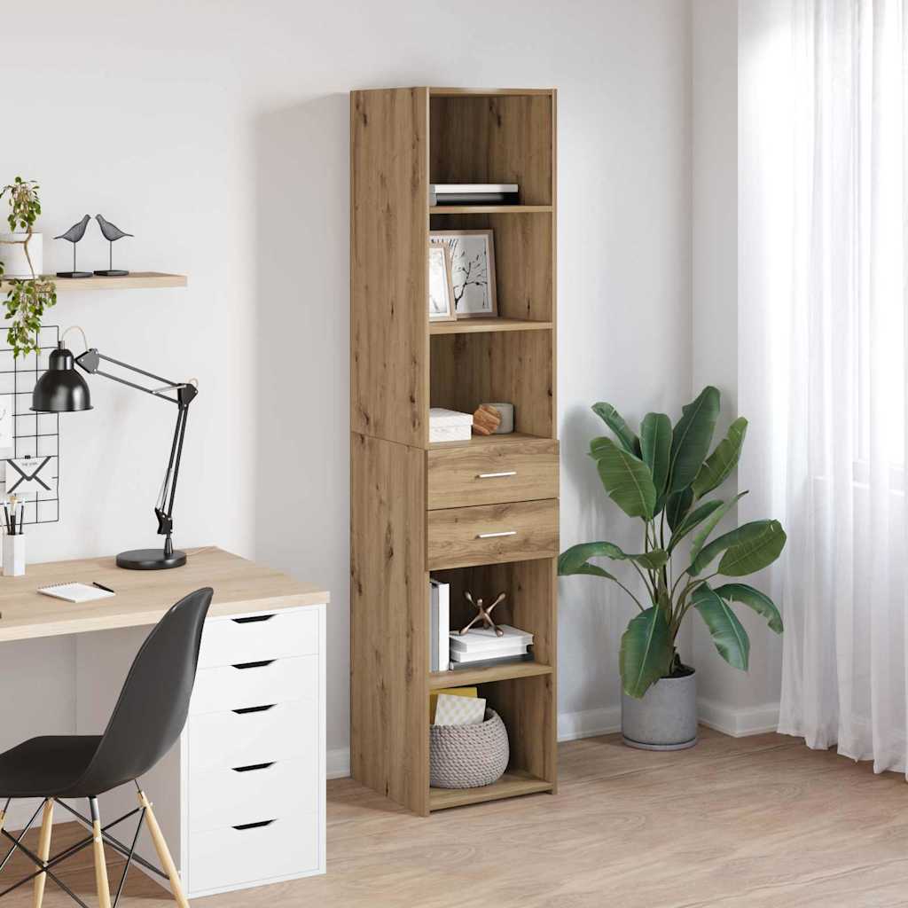 Highboard Artisan Oak 40 X 42.5 X 185 Cm Particleboard