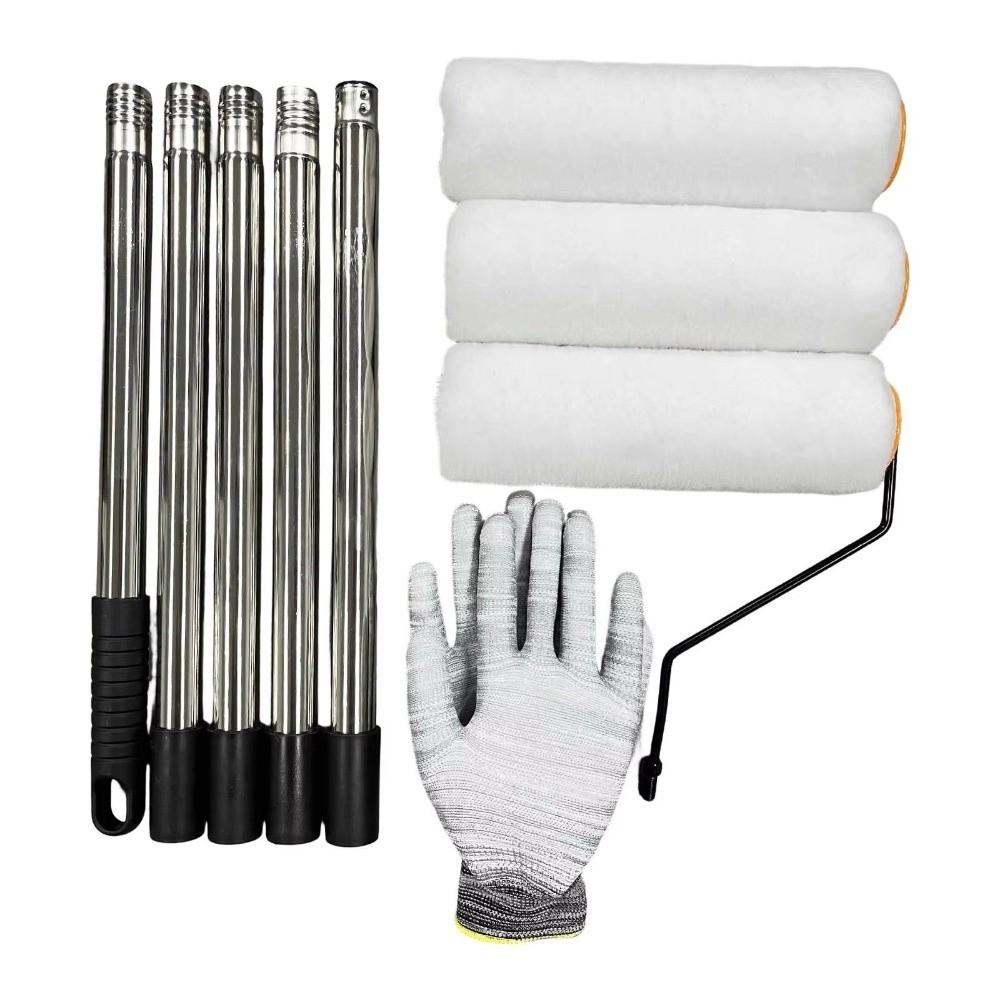 Detachable Paint Roller 170/205/240cm Latex Paint Brush Set  Household Use
