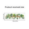 Highgreen Dill Leaves Wall Stickers Hanging Basket Wall Bedroom Living Room Wall Beautification Green Plant Courtyard Wall Decor