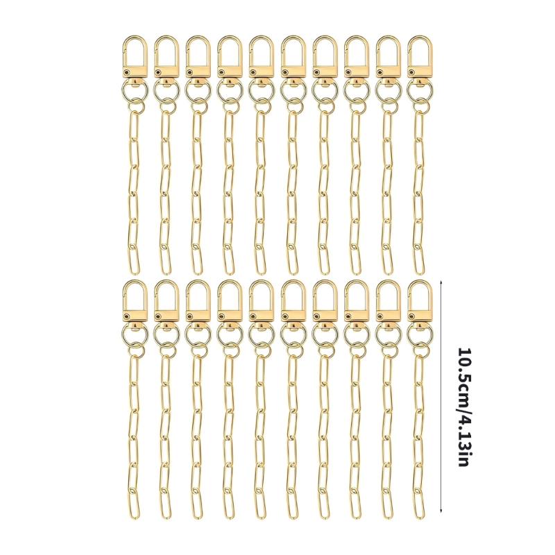 Alloy Keychain Craft Kits With Multiple Accessories For Personalised Jewelry Making And Creative Gifts Keyring Supplies