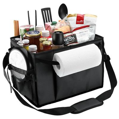 Waterproof BBQ Tool & Seasoning Storage Bag - Outdoor Oxford Cloth Cooler & Customization