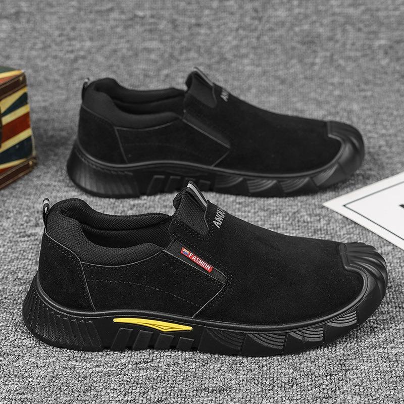 Fashion Soft Soled Men Shoes New Summer Lightweight Anti-Slip Shoes Breathable Wear-resistant Work Shoes for Women Platform Sneakers Men