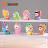 Dezhi Jewelry Cartoon Flocking Mini Desktop Ornament Toy Figurine