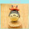 My Neighbor Totoro Pvc Ornament With Mushroom On The Top Of The Head Gift For
