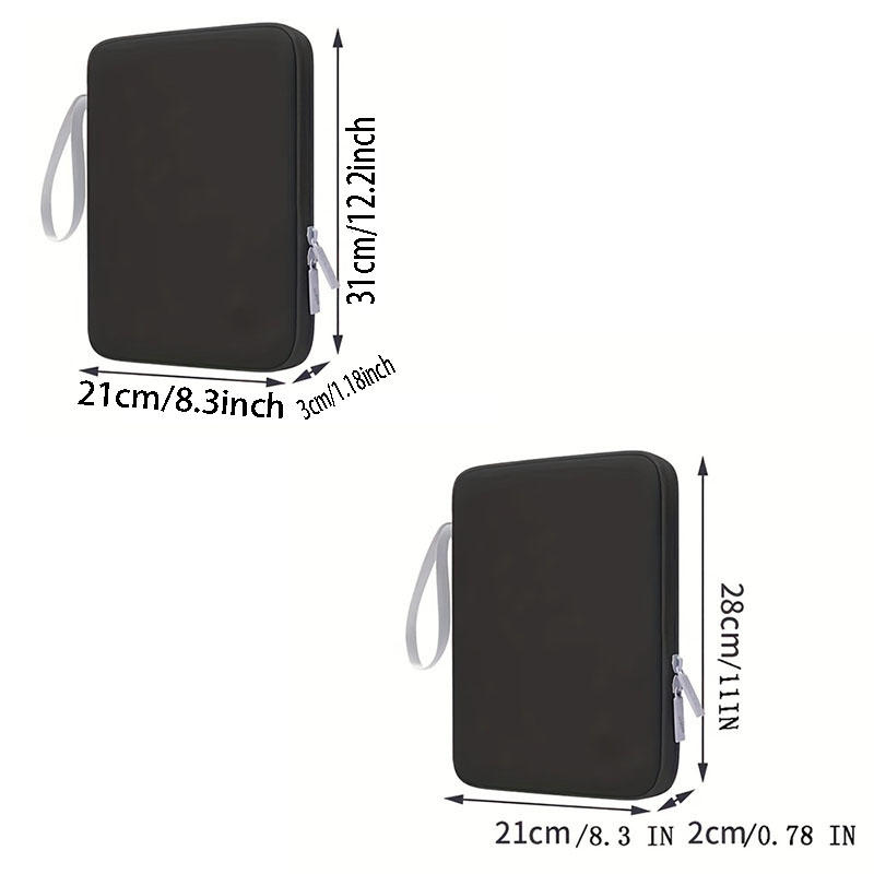 Přenosná taška na tablet, pouzdro, brašna, voděodolná, protiskluzová, cestovní, pouzdro na notebook s kapsou