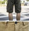 2025 Summer Men's Multi-Pocket Cargo Shorts - Trendy Japanese Style, Versatile Mid-Length Casual Outerwear