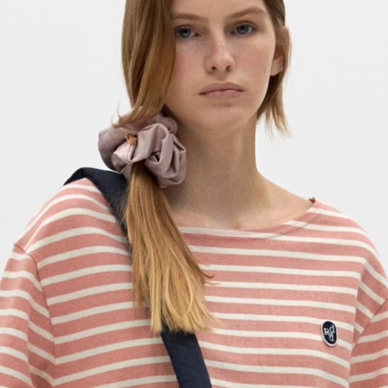 

Резинка-скранч с подвеской в виде сердца DEPOUND - розовая pink