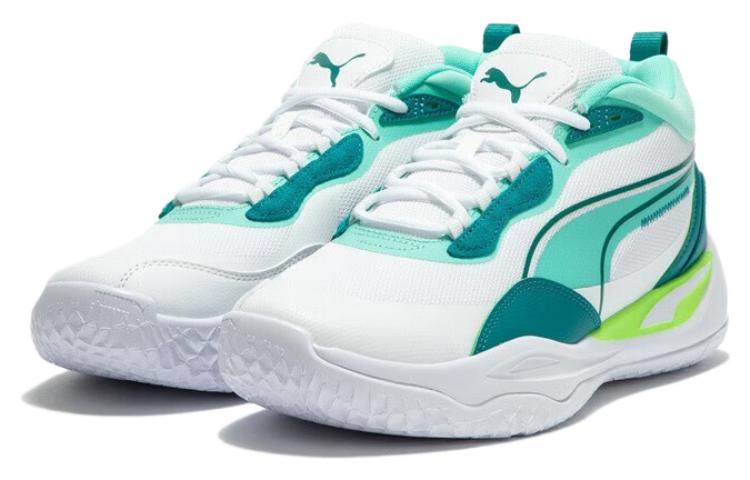 Puma Playmaker Pro 'White Electric Peppermint'