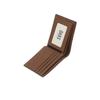 Daks Cowhide Wallet Brown Embossed Logo Dbwa5fl03w3