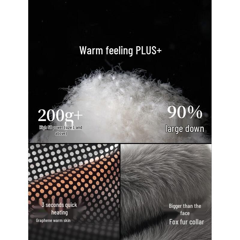 INMAN Women's Long Goose Down Hooded Winter Coat