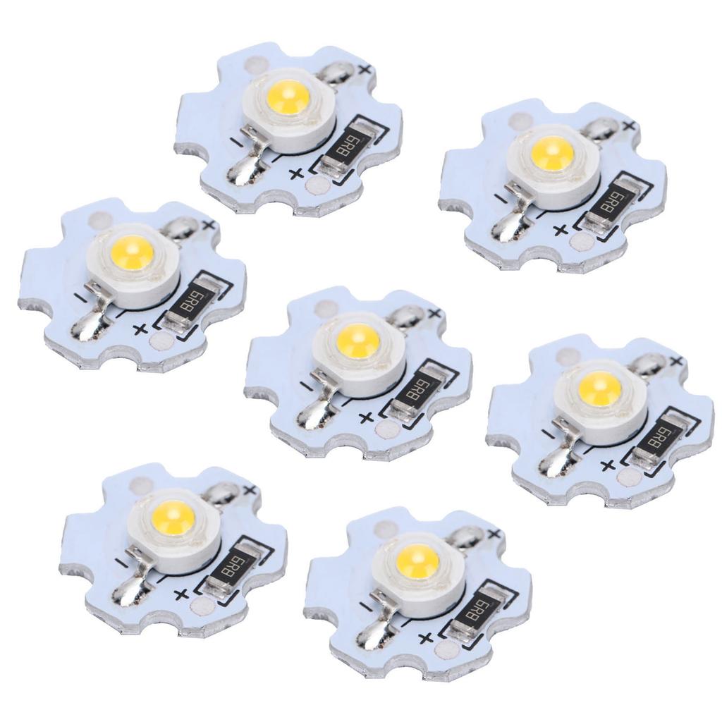 25Pcs 5V LED Chips 200LM 1W High Power LED Lamp Beads for DIY Lighting Fixtures
