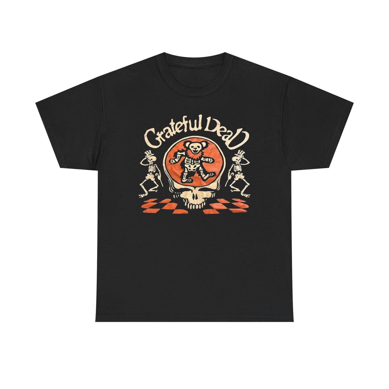 Grateful DeadHead Bears Vintage Graphic T Shirt Unisex Heavy Cotton Tee 2XL