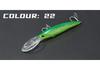 Große Minnow-Köder zum Angeln - Grüne Makrelen-/Thunfischköder, 16CM, 14CM, 12CM