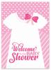 Inkdotpot Girl Baby Shower Party Collection, Pack of 190 Stickers For Kisses Chocolate Labels, Kiss Seals DIY Party