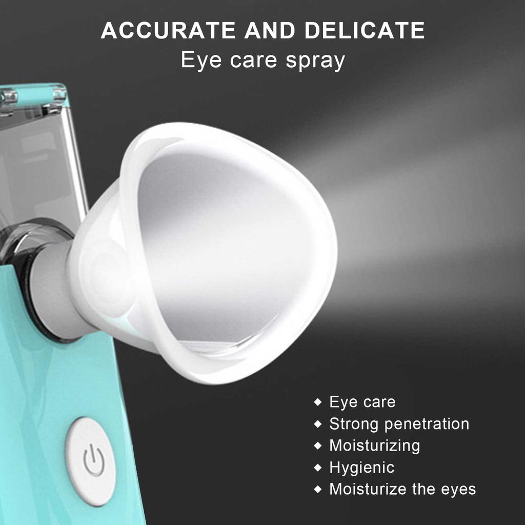 Eye Moisturizing Spray USB Charging Handheld Eye Care Spray Portable Eye Moisturizing Cleaning Soothing Machine
