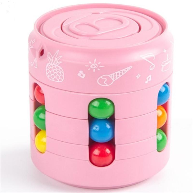 Anti Stress Cube Kann Kreisel Kleine Magische Bohne Pops Stress Relief Spielzeug Kinder Dekompression Entspannen Druck Spielzeug