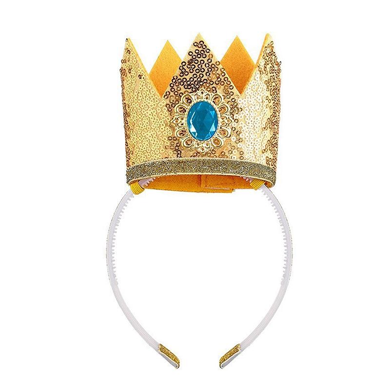 Cosplay Princess Crown Headband Custome Girls Halloween Carnival Party Role Suit Headwear Accessories
