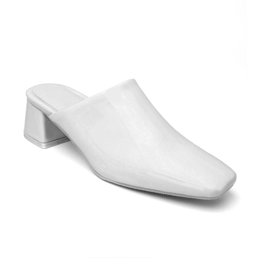 Fashion New Summer Candy Colored Low Heel Outdoor SlippersEuropean and American Women's Simple and Fashionable Coarse Heel Sandals