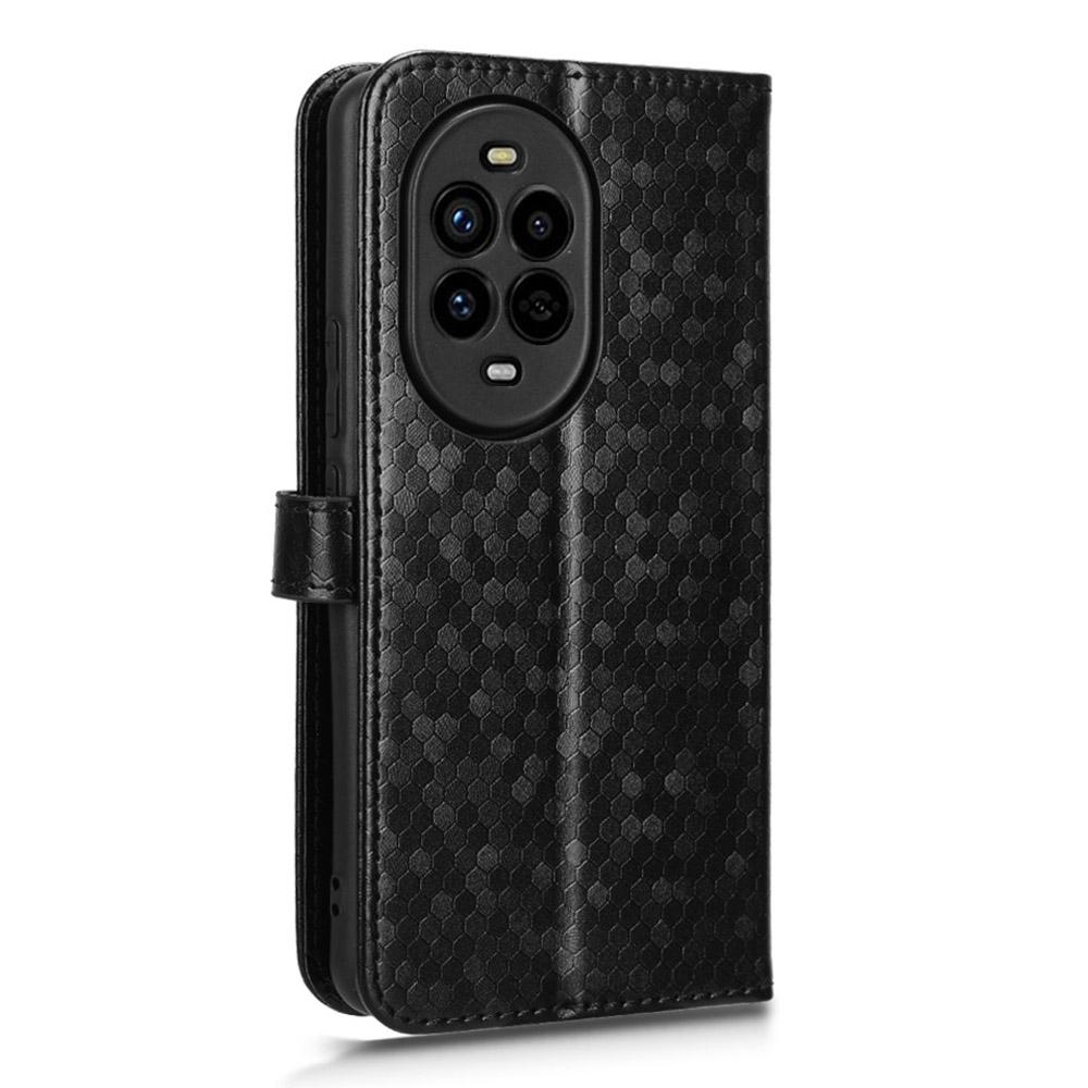 For Huawei nova 13 Pro 5G Wallet Case Dot Pattern Imprint PU Leather Phone Cover