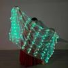 Solid Color LED Luminous Scarf Dance Performance Performance Props New Stage Props  Dance Festival