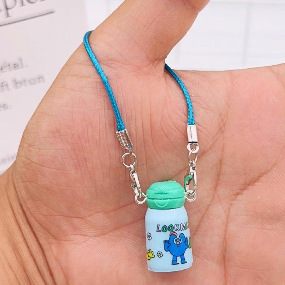 

Ropa Labubu Doll Thermos Cup Model Mini Water Bottle Baby Bottle Pendant Accessories Doll Clothes Outfit Decoration NO DOLL