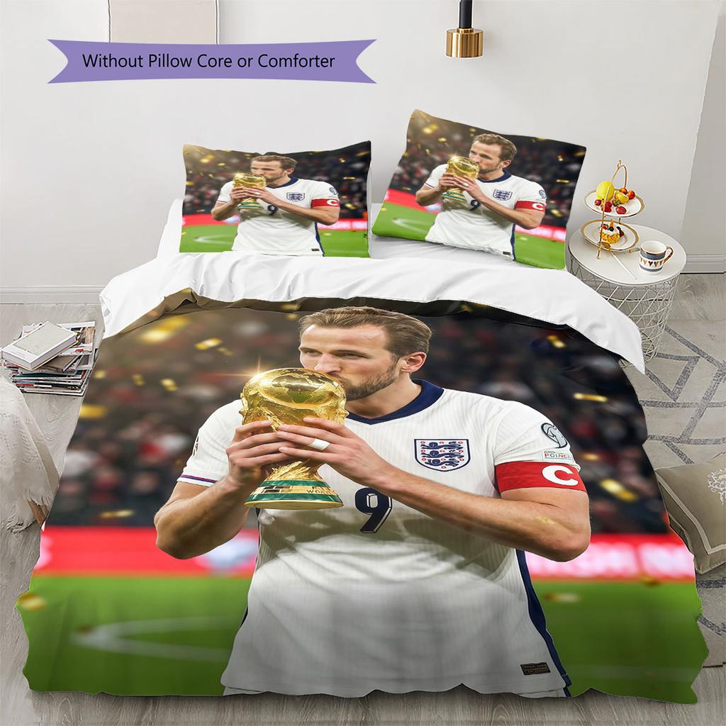 HurriKane Pattern Bedding Home Decoration Birthday Gift (1 * Duvet Cover + 2 * Pillowcase, Without Core),fan Merchandise.