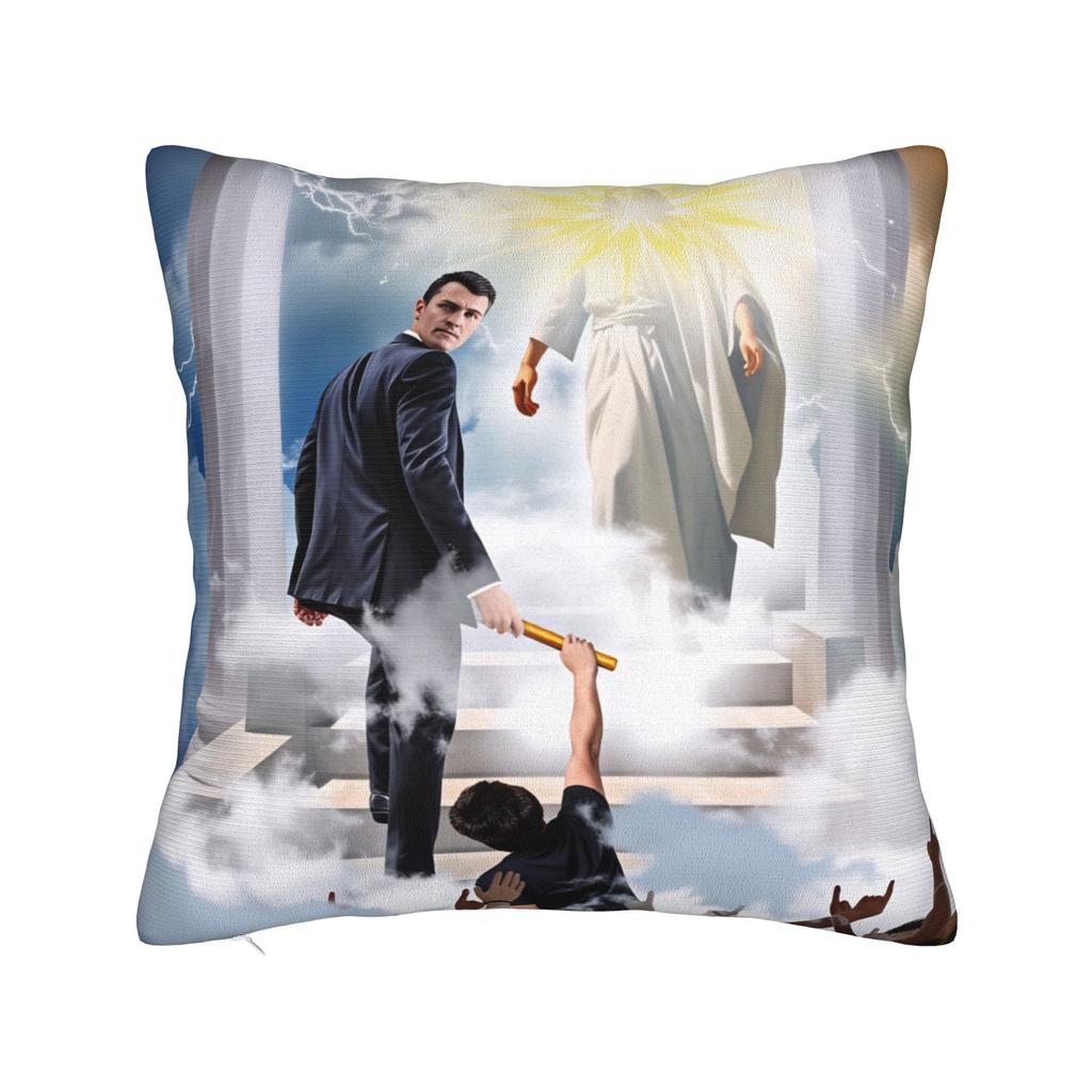 In Memory Of Charlie Kirk Pillow Cover Vintage Pillow Case For Living Room Bed Chair Design Cushion Cover Gift