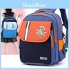 Adorable Oxford Cloth School Backpack For Kids Cute Lightweight Ergonomic Design