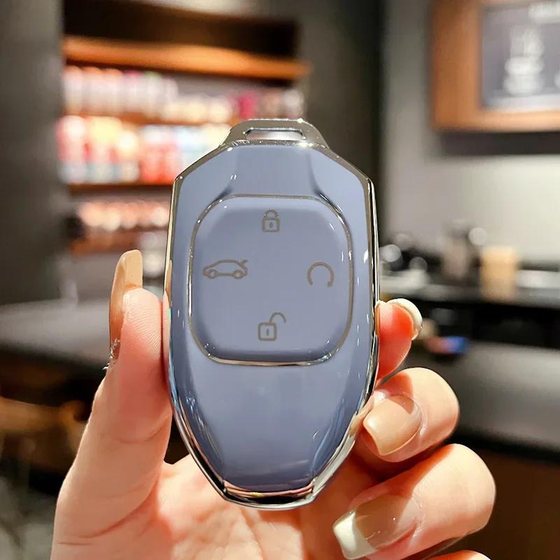 Tpu Car Key Cover Smart Remote Fobs Case Protector Auto Accessories For Gac Motor Gn8 Trumpchi Empow J15 J16 Gs8