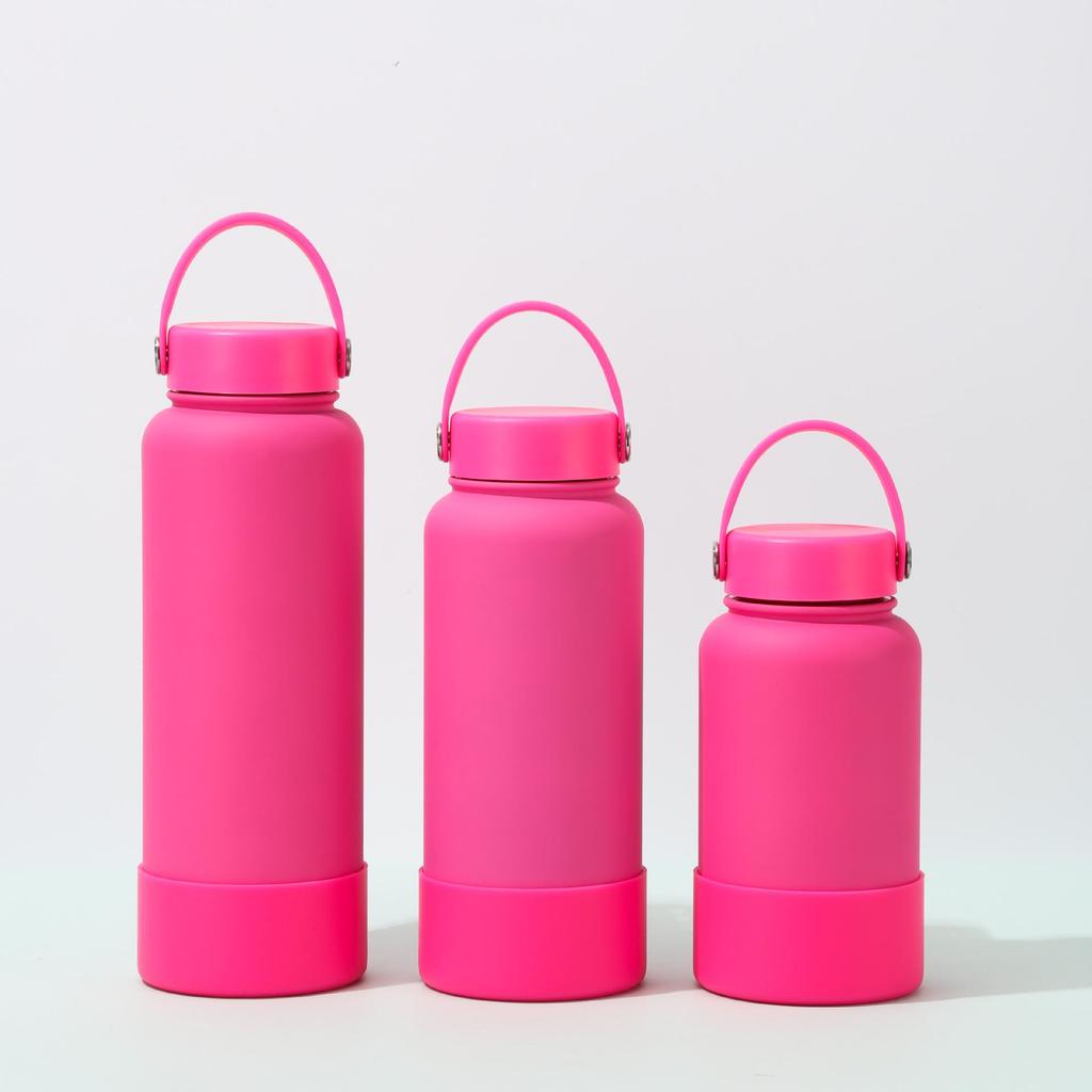 High-Value 316 Stainless Steel Macaron Thermos Bottle with Lanyard - Stylish, Portable, Insulated Sports Water Bottle