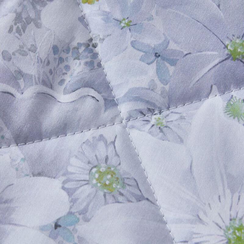 Mengjie Pure Cotton Mint Antibacterial Daisy Summer Quilt
