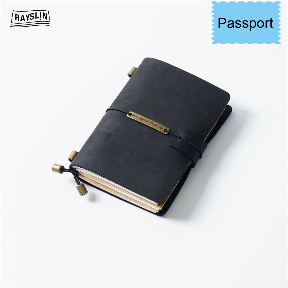 7 Farben 4 Größen Reisetagebuch Echtes Leder Cover Handgefertigtes Notizbuch DIY A5 Tagebuch Büro Schule Notizbuch Kostenlose Namensprägung