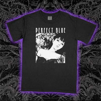 Perfect Blue T-Shirt Anime Psychological Thriller Graphic Tee Satoshi Kon Unisex