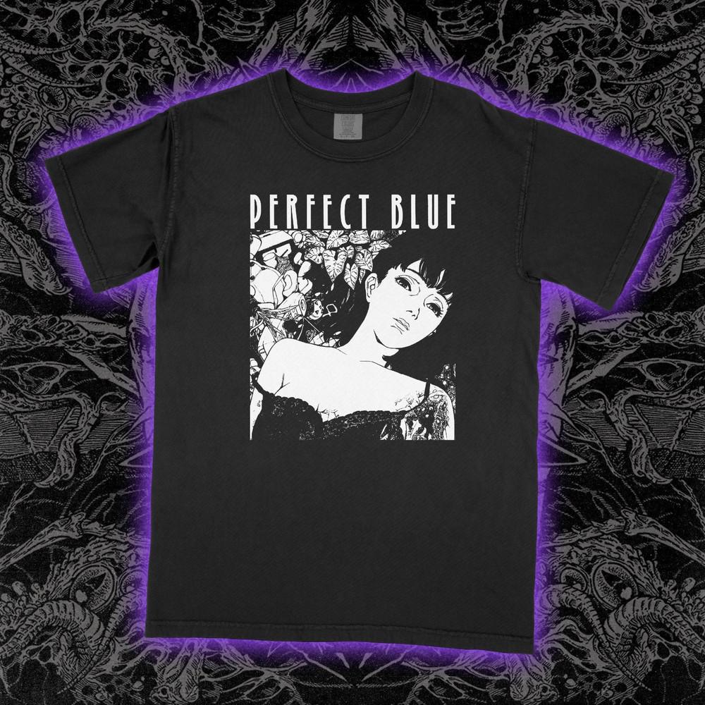 Perfect Blue T-Shirt Anime Psychological Thriller Graphic Tee Satoshi Kon Unisex