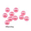 400 Pieces/Set Necklace Artificial Pearl Earrings Simulation Pearls Jewelry DIY Crafting Handicraft Accessories