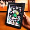 Anime Inuyasha 3D Handmade Art Painting Higurashi Kagome Cartoon Figure Collect Desktop Decorative Picture Frame Birthday Gift