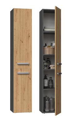 Nel II Bathroom Column, ANTHRACITE ARTISAN