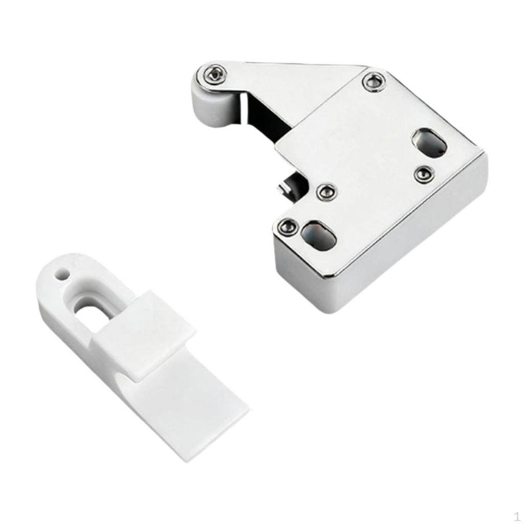 Mini Lace Push Lock, Automatic Spring Snap System, Lock for Wardrobe