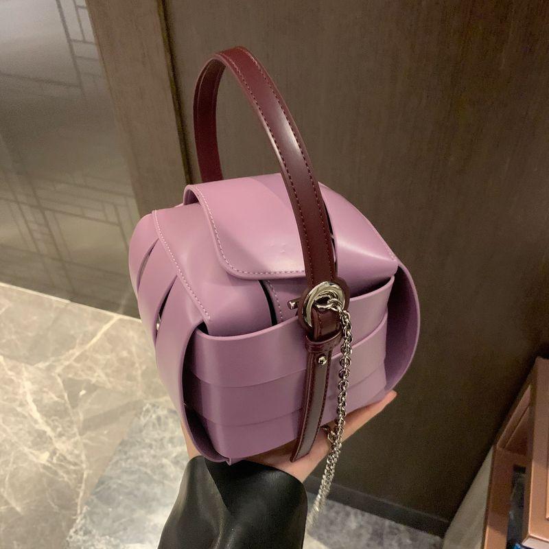 

Сумка-мяч NNO специального дизайна, сумка-тоут, сумка-мессенджер через плечо, маленького размера, фиолетового цвета, круглая сумка, фабричный источник 3527 Purple