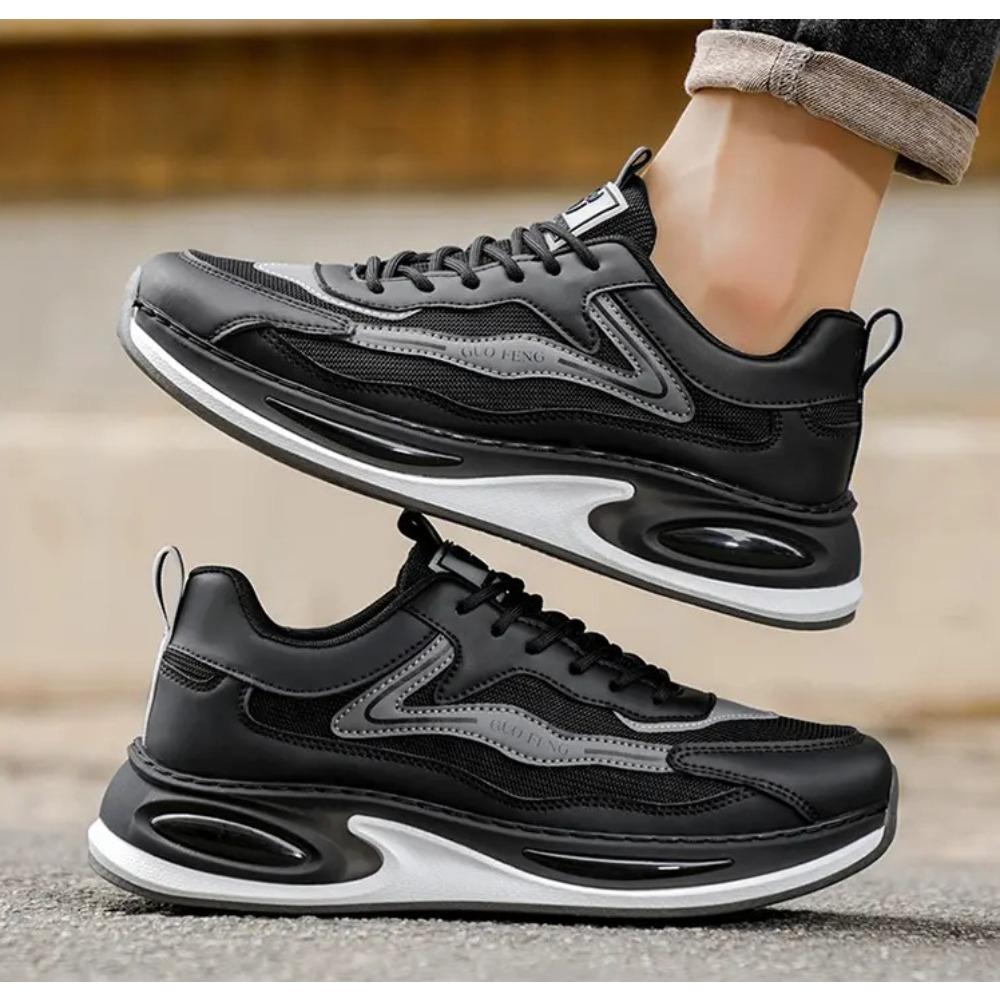 

Men s Shoes Autumn New Outdoor Running Shoes Men s Lightweight Running Shoes Casual Shoes Men s Sports Shoes Size 39-44 44 чёрный