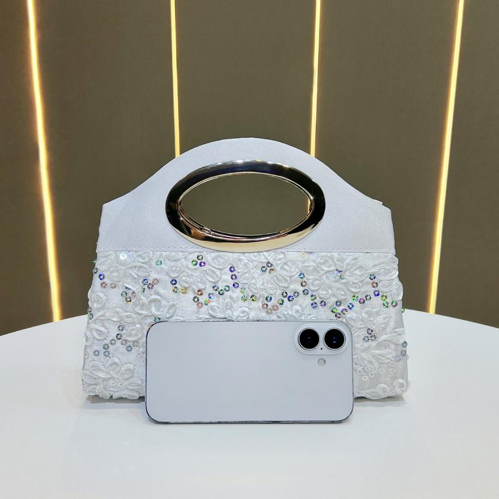 Borsa da Donna, Borsa Elegante, Borsa da Sera alla Moda, Borsa a Tracolla con Catena, Borsa da Donna