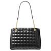 Soho Gold Hardware Zipper Closure Design Tote Bag Women Tote Black 35S6G1SE2Y-BLACK