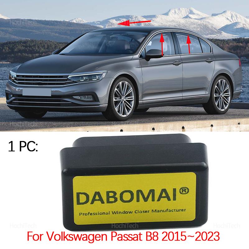For Volkswagen VW Passat CC B8 Golf7 Jetta Polo Taos T-Cross Tiguan Bora Car Window Closer Device Opening Closing Module System
