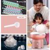 Children's Electric Cotton Candy Maker: Compact, Non-Stall Design for Home and DIY Use. Ideal for Small-Scale and International Connections.