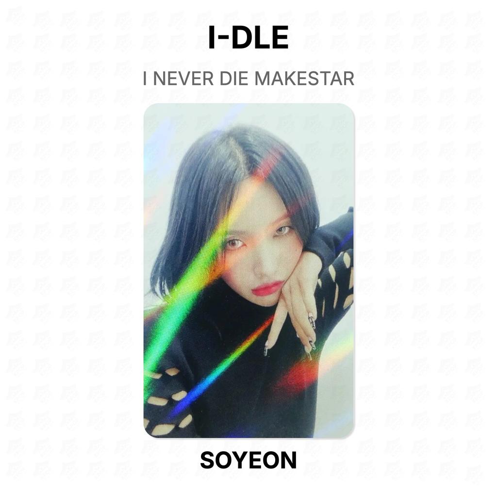 I-DLE I NEVER DIE MAKESTAR Fotocarta Ufficiale