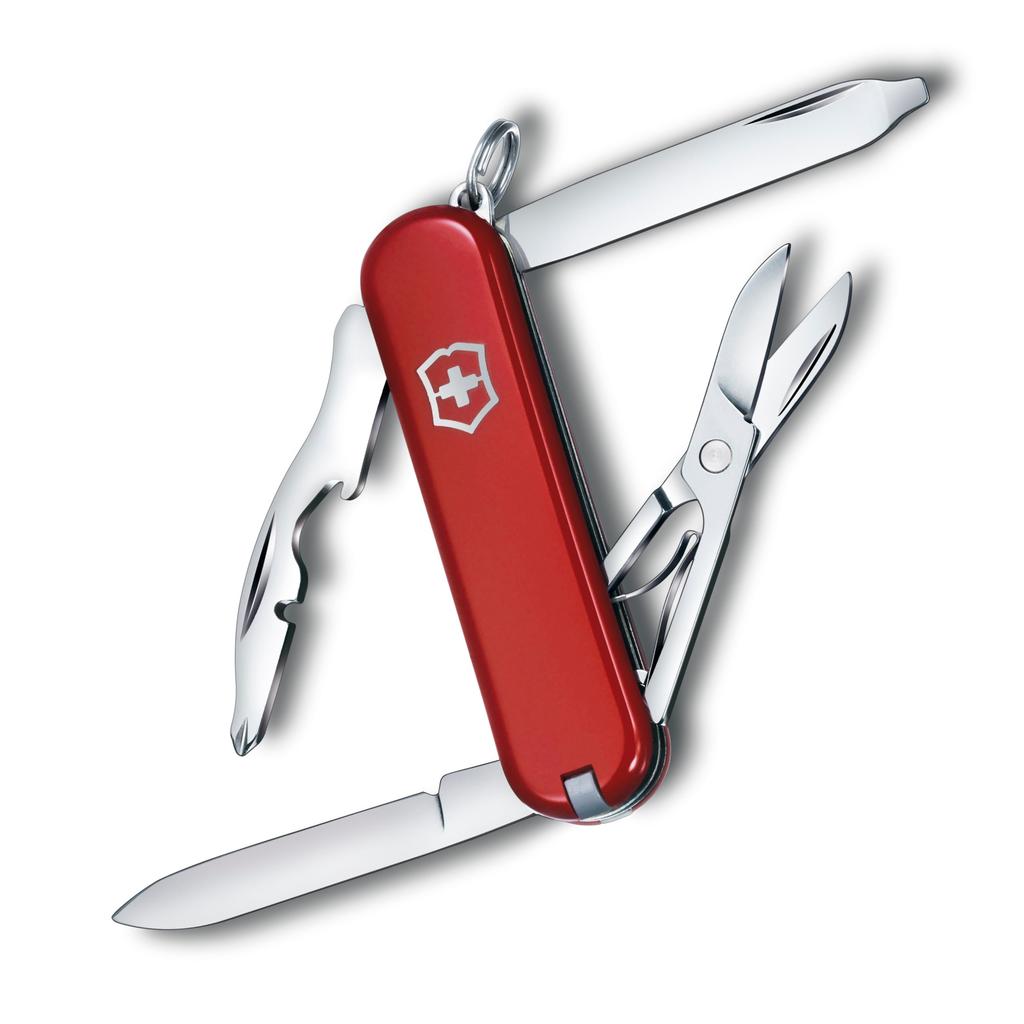 Victorinox Rambler Swiss Army Knife - Multi-functional Knife for Camping and Outdoor Activities - Includes Magnetic Phillips Screwdriver and Scissors