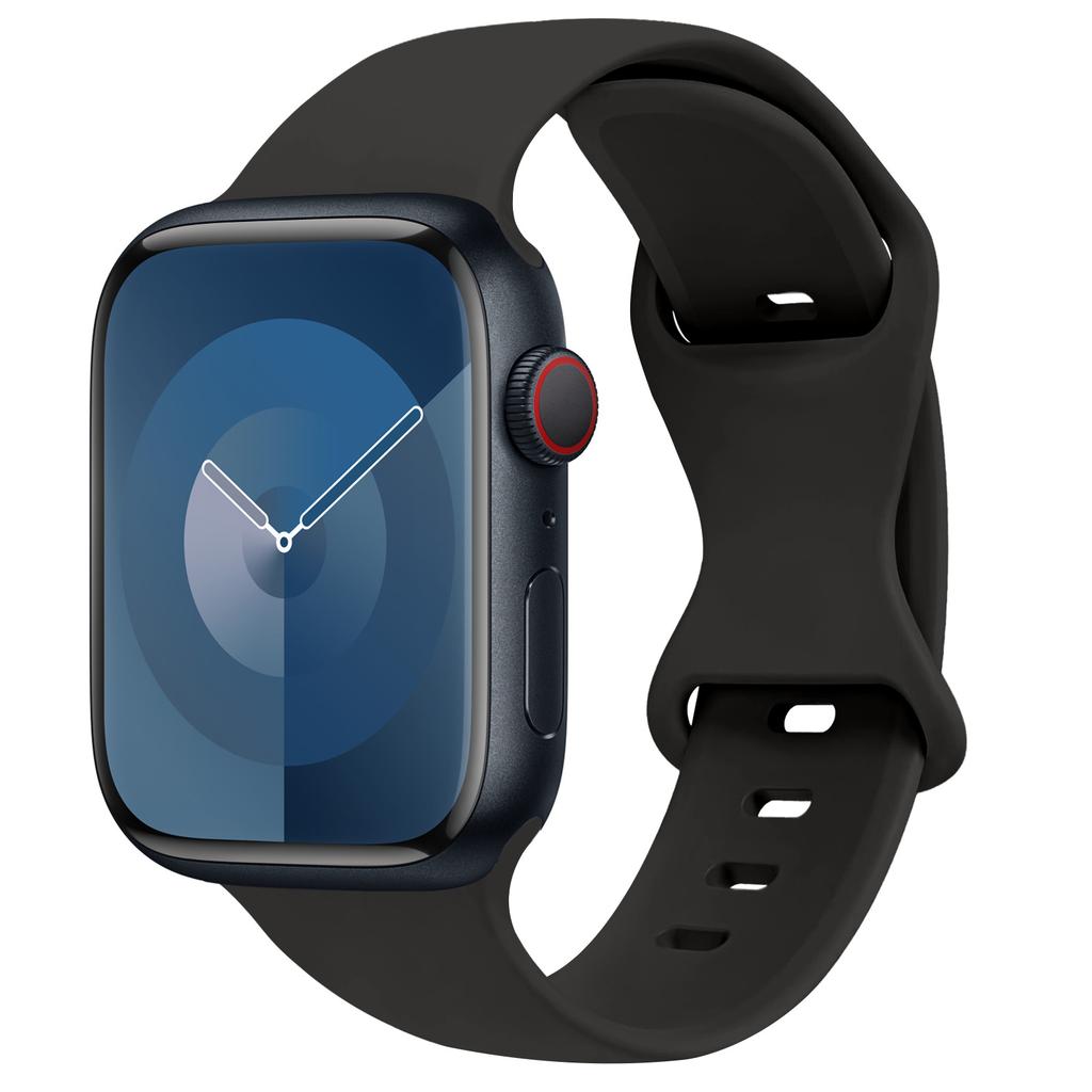 Silicone Strap for apple watch band 44mm 45mm 49mm 41mm 38mm 42mm sport correa bracelet iwatch series 3 6 7 8 9 ultra 2 se 40mm ER9