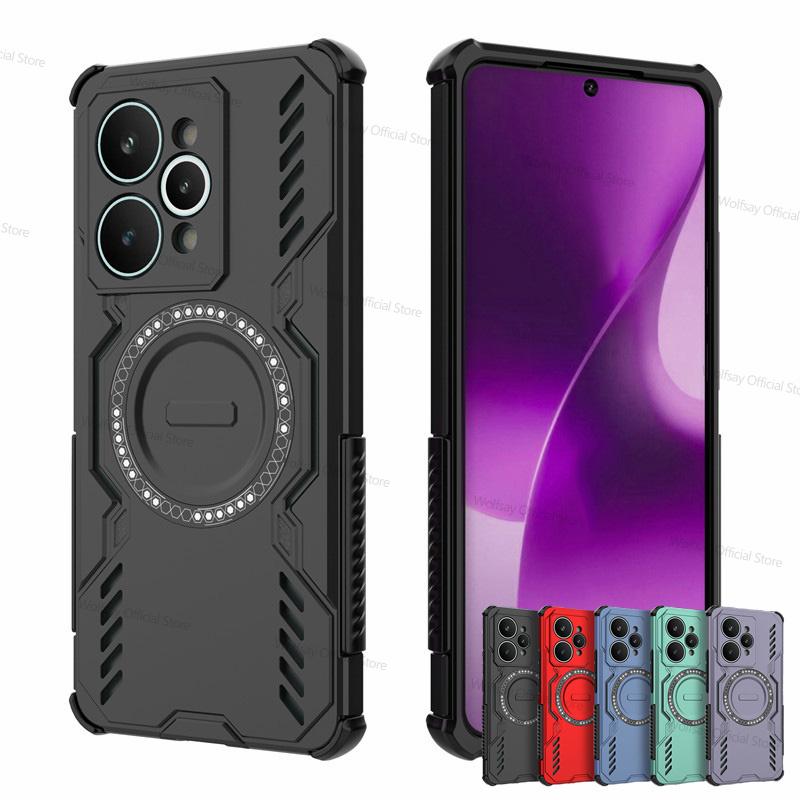 Heat Dissipation Cases For Realme 15 Pro Case Realme 15 Pro Cover Shockproof Magsafe Wireless Charging Phone Cover Realme 15 Pro