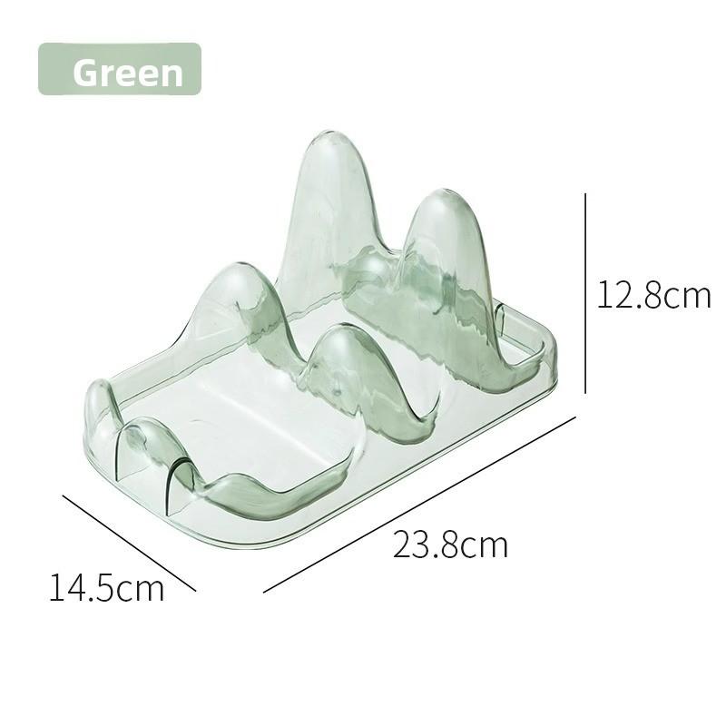 

Кухонная двухъярусная подставка для крышек и кухонных принадлежностей, настольная, без перфорации 1 pack армия зеленый