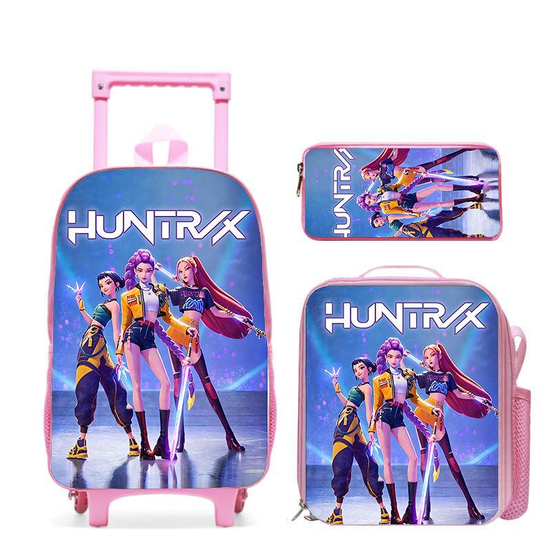 Kpop Witch Hunter Girl Group Schoolbag High Definition Printing Casual Crossing Border Lightweight Tie Rod Backpack One Piece Hair